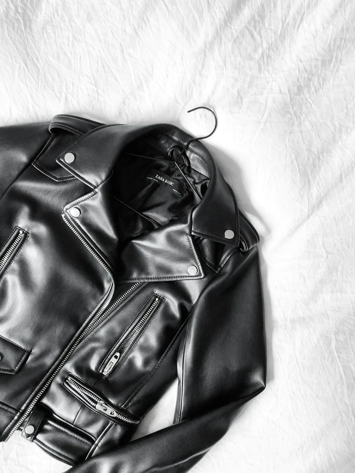 Biker Jacket Kulit Sintetis