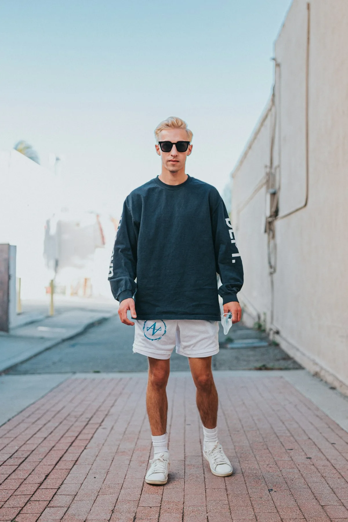 Sweat Shorts Putih