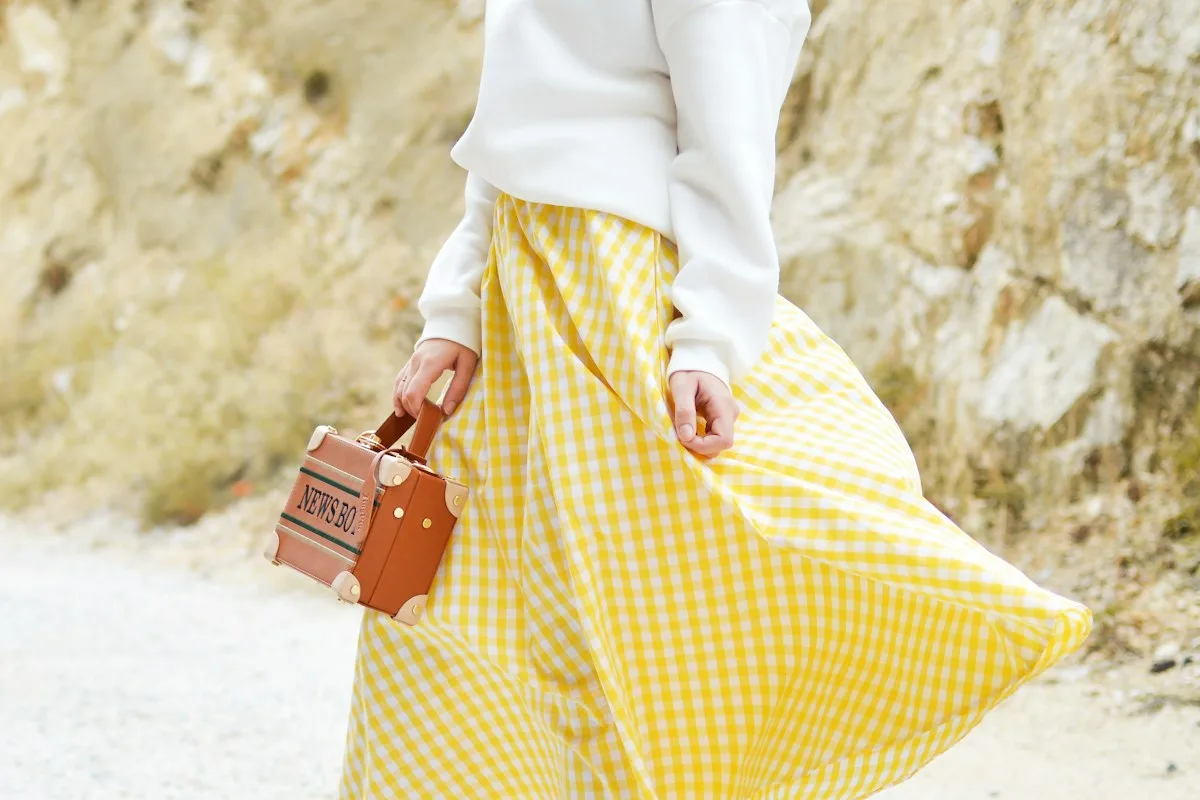 Rok Maxi Gingham