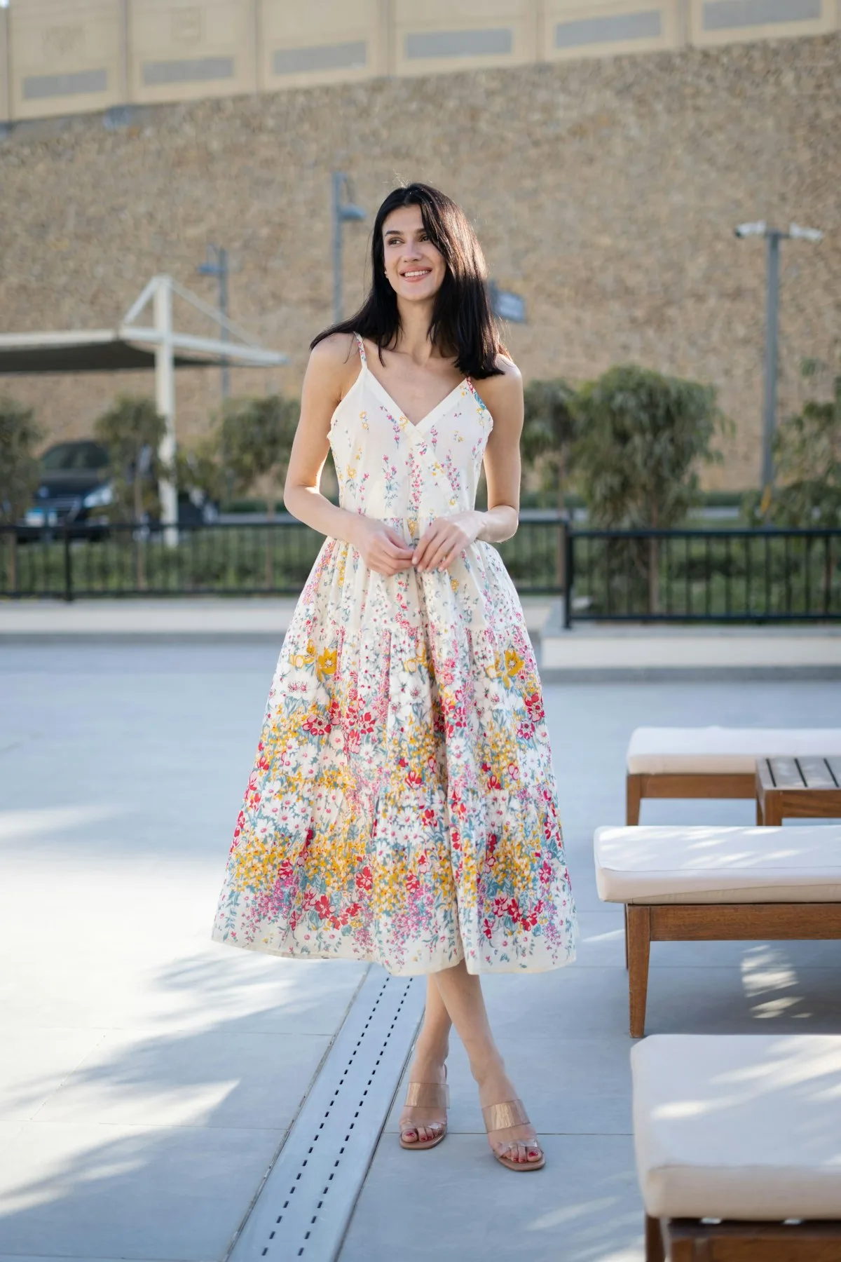 Dress Midi Floral