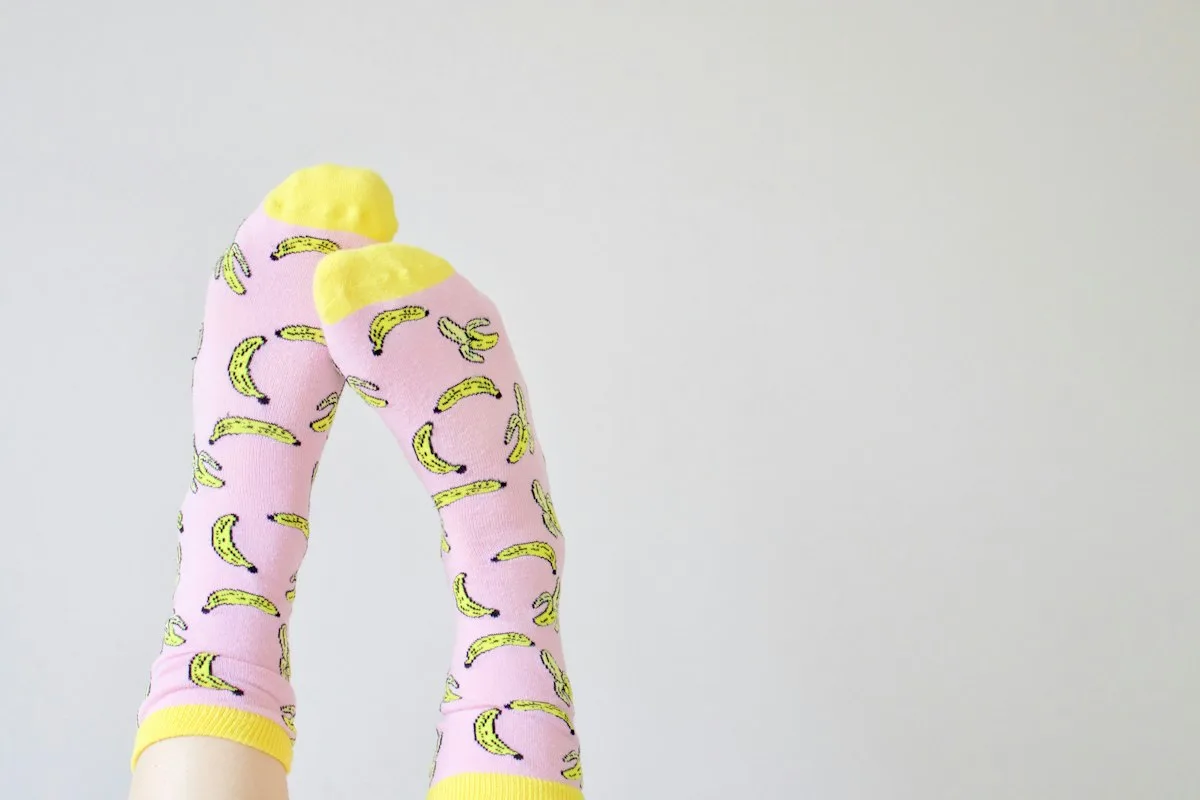 Kaus Kaki Motif Pisang